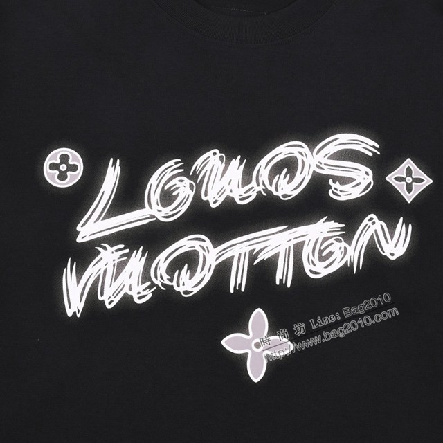 Louisvuitton路易威登Lv專門店2023SS新款印花T恤 男女同款 tzy2713